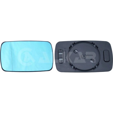 2 x ALKAR Spiegelglas, Außenspiegel | 6451485 2 x ALKAR Spiegelglas, Außenspiegel | 6451485