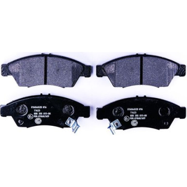 8DB 355 011-081 Bremsbelagsatz, Scheibenbremse 8DB 355 011-081 Bremsbelagsatz, Scheibenbremse