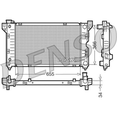 Denso | Wischblatt | Scheibenwischer | DRC-004
