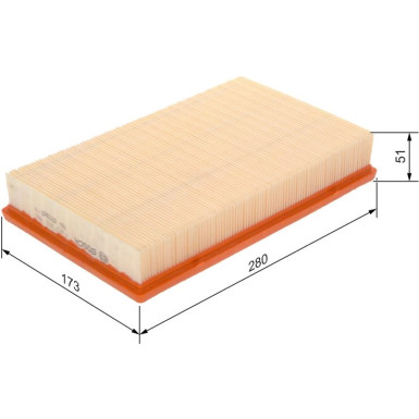 BOSCH 1 457 433 096 Luftfilter