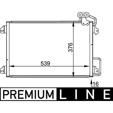 Mahle | Kondensator, Klimaanlage | AC 304 000P