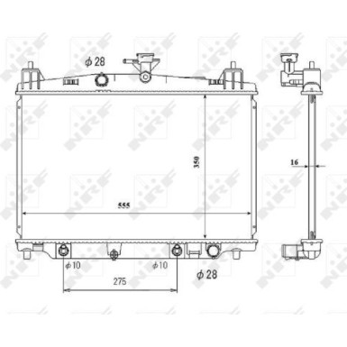 53850 Kühler, Motorkühlung