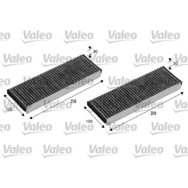 715501 Filter, Innenraumluft VALEO PROTECT