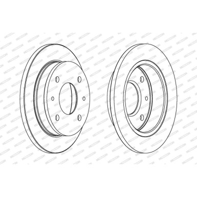 DDF1077 Bremsscheibe PREMIER