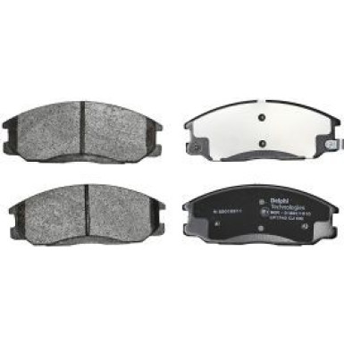 Delphi Bremsbelagsatz, Scheibenbremse LP1743