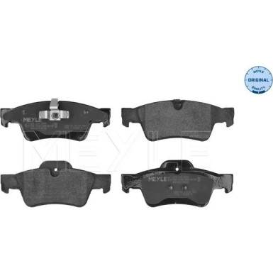 Meyle Bremsbelagsatz, Scheibenbremse MEYLE-ORIGINAL: True to OE 025 239 2318