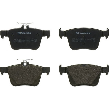 P 85 125 Bremsbelagsatz, Scheibenbremse PRIME LINE