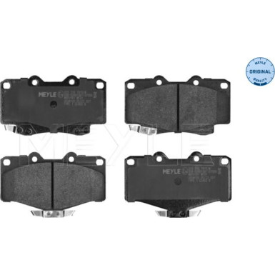 025 216 7915/W Bremsbelagsatz, Scheibenbremse MEYLE-ORIGINAL: True to OE.