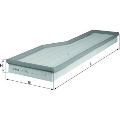 LX 582/1 Luftfilter