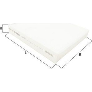 LA 922 Filter, Innenraumluft