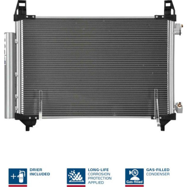 Nissens | Kondensator, Klimaanlage | 940270