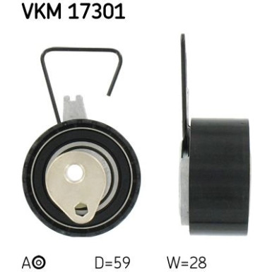 VKM 17301 Spannrolle, Zahnriemen