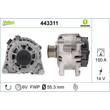 Valeo | Generator | 443311