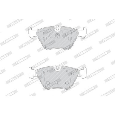 Ferodo | Bremsbelagsatz, Scheibenbremse | FDB4753