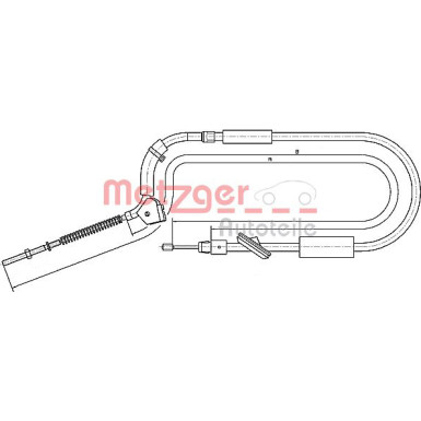 10.9335 Seilzug, Feststellbremse