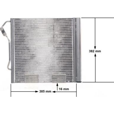 AC 451 000S Kondensator, Klimaanlage BEHR