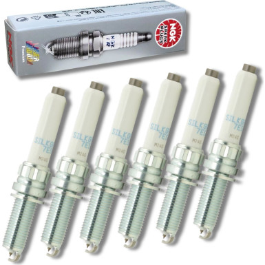 NGK 93560 Zündkerzen 6er Set für Audi, Porsche, VW