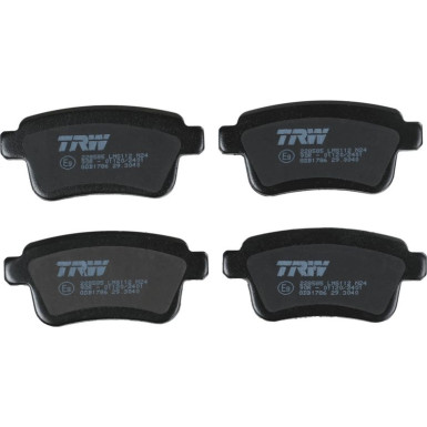 TRW Bremsbelagsatz, Scheibenbremse COTEC GDB1786