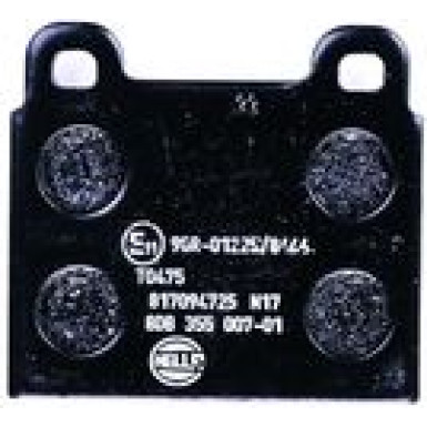 8DB 355 007-011 Bremsbelagsatz, Scheibenbremse