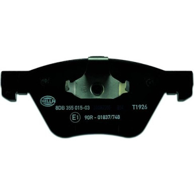 Hella | Bremsbelagsatz, Scheibenbremse | 8DB 355 015-031