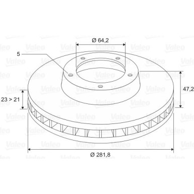 197530 Bremsscheibe 197530 Bremsscheibe