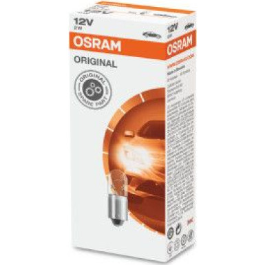 Osram Autolampe T2W 12V Weiß 2 Watt 10er Pack 3796