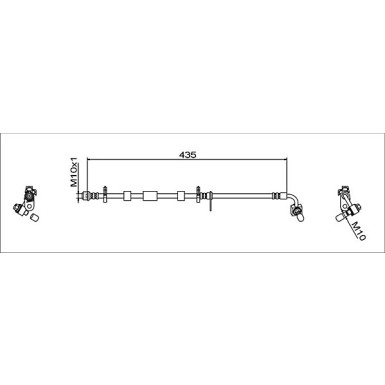 4111928 Bremsschlauch