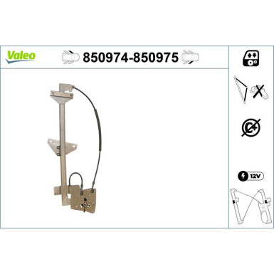 Valeo | Fensterheber | 850974