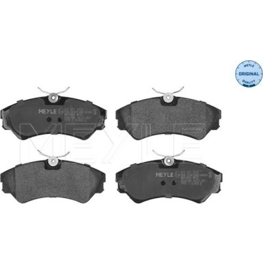 Meyle Bremsbelagsatz, Scheibenbremse MEYLE-ORIGINAL: True to OE 025 201 2419 Meyle Bremsbelagsatz, Scheibenbremse MEYLE-ORIGINAL: True to OE 025 201 2419