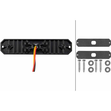 Hella | Blitz-Kennleuchte | 2XD 012 160-951 Hella | Blitz-Kennleuchte | 2XD 012 160-951