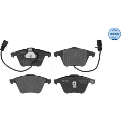 Meyle Bremsbelagsatz, Scheibenbremse MEYLE-ORIGINAL: True to OE 025 237 6220/W