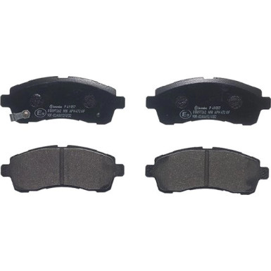 P 49 057 Bremsbelagsatz, Scheibenbremse PRIME LINE