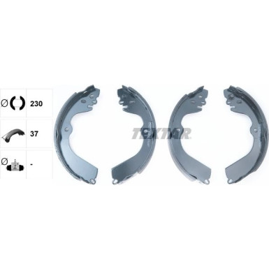 91078400 Bremsbackensatz 91078400 Bremsbackensatz