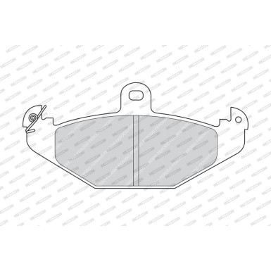 FDB878 Bremsbelagsatz, Scheibenbremse PREMIER ECO FRICTION