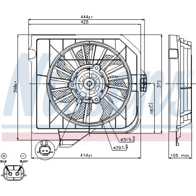 85090 Lüfter, Motorkühlung