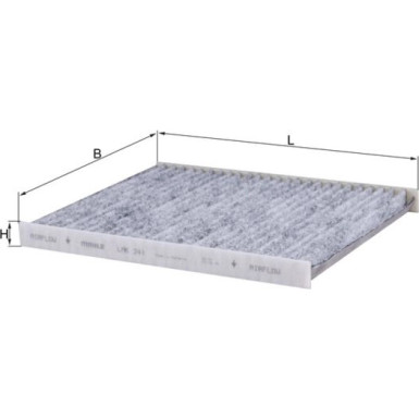 LAK 241 Filter, Innenraumluft