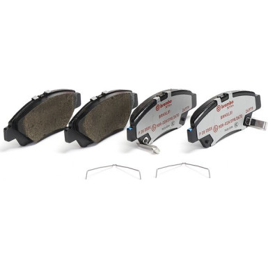 Brembo | Bremsbelagsatz, Scheibenbremse | P 28 050X