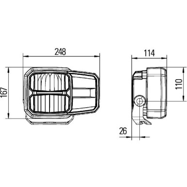 Hella | Hauptscheinwerfer | 1LE 996 374-041
