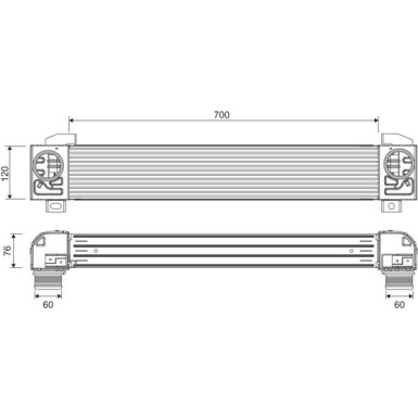 Valeo | Ladeluftkühler | 818386