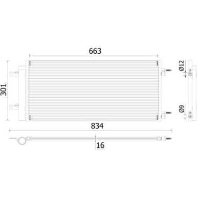 Mahle | Kondensator, Klimaanlage | AC 902 000P