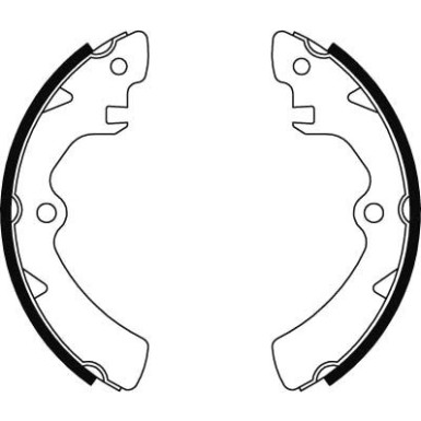 TRW | Bremsbackensatz | GS8195
