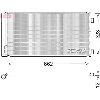 Denso | Kondensator, Klimaanlage | DCN05103
