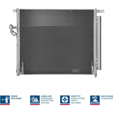 940266 Kondensator, Klimaanlage ** FIRST FIT **