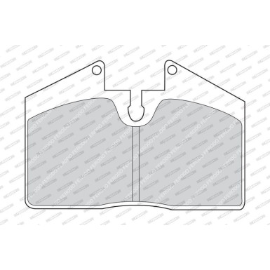 FDB451 Bremsbelagsatz, Scheibenbremse PREMIER ECO FRICTION