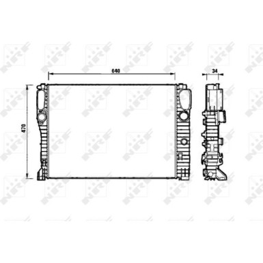 53829 Kühler, Motorkühlung