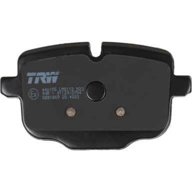 TRW Bremsbelagsatz, Scheibenbremse COTEC GDB1869