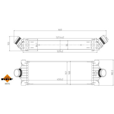 30976 Ladeluftkühler 30976 Ladeluftkühler