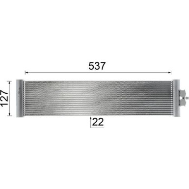 Mahle | Ölkühler, Automatikgetriebe | CLC 327 000P