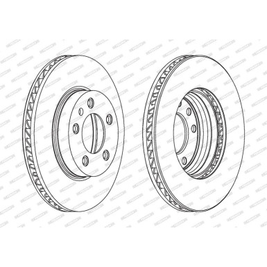 DDF1591LC-1 Bremsscheibe PREMIER