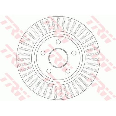 TRW | Bremsscheibe | DF6251